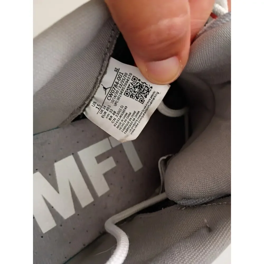 Nike Air Jordan 11 CMFT Low Mens Size 15 Cool Grey/Medium Grey/White CW0784-001